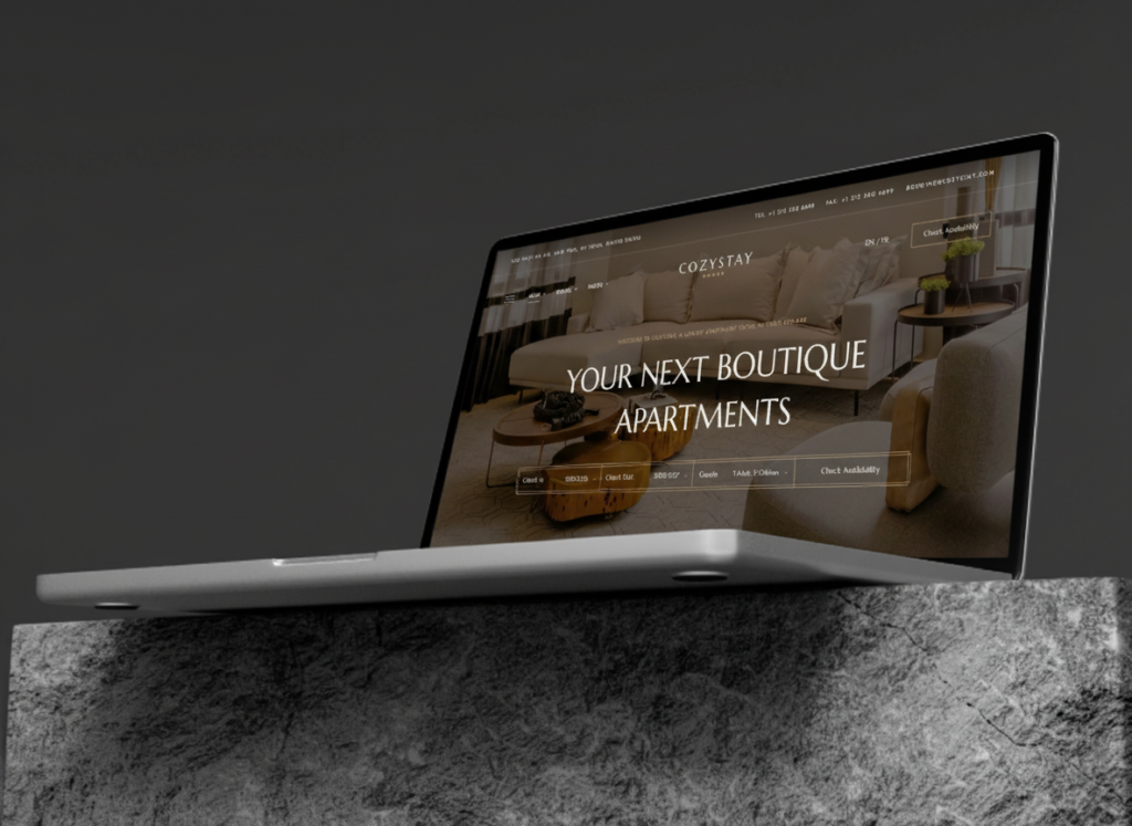 Hospitality website design for hotels and restaurants